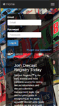 Mobile Screenshot of diecastregistry.com